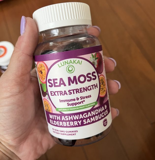 Irish Sea Moss Gummies with Ashwagandha & Elderberry